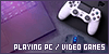 playing computer/video games | 